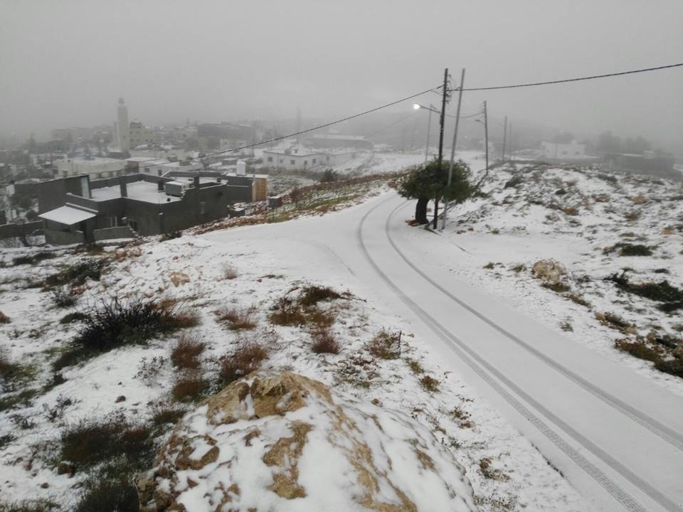 صور الثلوج على بعض مناطق المملكة Image