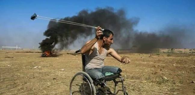  مبتور القدمين حارب حتى الشهادة في غزة Image