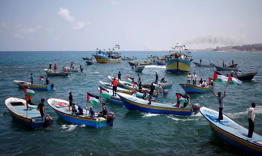 مسيرة بحرية خامسة لكسر الحصار عن غزة Image
