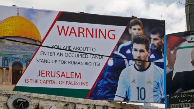 الأرجنتين تلغي مباراة مع الإحتلال في القدس Image