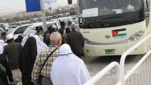 165 حافلة أردنية تغادر الى الحج