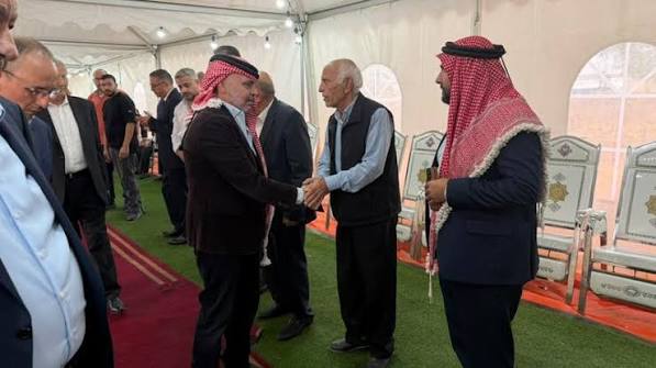 الأمير علي يعزي في الكرك بشهداء الوطن