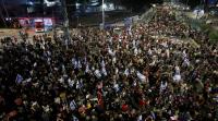 آلاف الإسرائيليين يتظاهرون مطالبين بإطلاق سراح المحتجزين في غزة