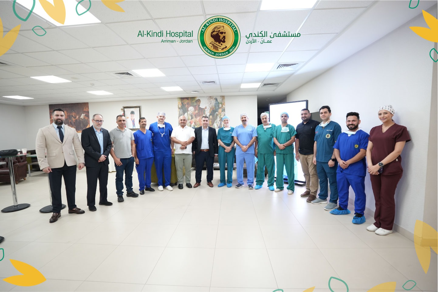 مستشفى الكندي يستضيف ورشة العمل لجمعية جراحة الأعصاب الأردنية