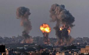 212 يوما للحرب  ..  الاحتلال يواصل شن غاراته على غزة