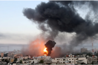 12 شهيد وعدد من جرحى بقصف إسرائيلي على دير البلح