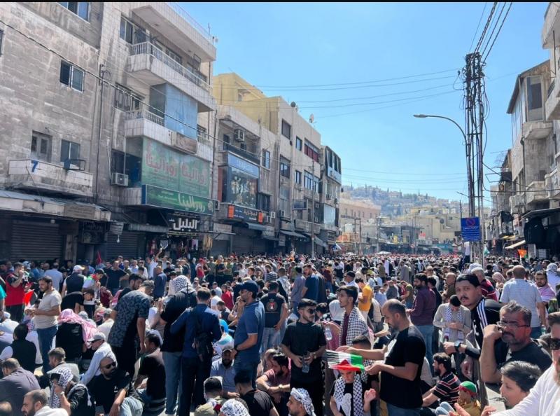 مسيرة حاشدة وسط العاصمة نصرة لغزة Image