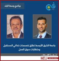 الدكتور ناصر الدين: جامعة الشرق الأوسط التقطت الرسائل الملكية 