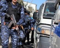 سطو مسلح على أحد البنوك في بيت عور التحتا غرب رام الله