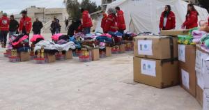 7 شاحنات مساعدات أردنية تصل دمشق