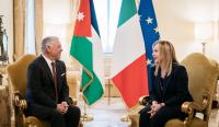 الملك يؤكد لرئيسة وزراء إيطاليا ضرورة تعزيز التعاون 