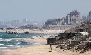 الاحتلال يعلن المساهمة الأمنية ببناء الرصيف العائم قبالة ساحل غزة