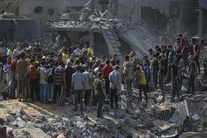 32552 شهيدا و74980 مصابا في غزة