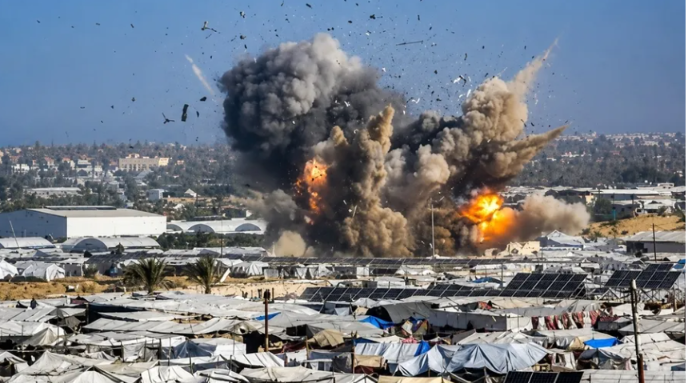 شهيدة ومصابون جراء قصف الاحتلال شقة سكنية في غزة