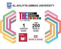 للمرة الثانية على التوالي  .. عمان الأهلية الأولى على الجامعات الأردنية بتصنيف التايمز لتأثير الجامعات 2023     