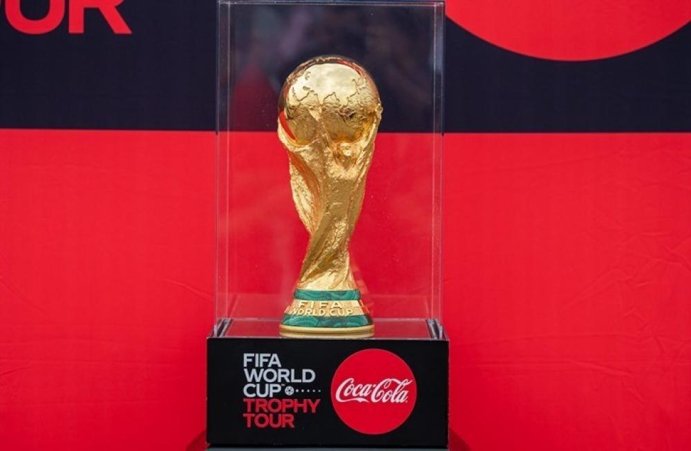 مجسم كأس العالم يصل قطر Image