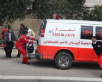 الهلال الأحمر: إصابة شاب برصاص الاحتلال جنوب نابلس