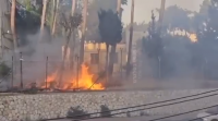 مستوطنون إسرائيليون يشعلون النيران قرب مقر أونروا في القدس