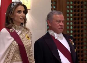 الملك والملكة يقيمان مأدبة عشاء رسمية تكريما لضيوف الأردن بزفاف ولي العهد