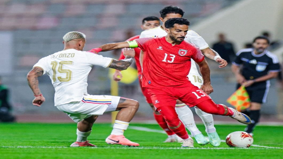 تعادل النشامى وفنزويلا سلبا في لقاء ودي