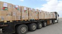 الأردن يسير قافلة مساعدات برية مكونة من 24 شاحنة إلى غزة