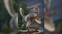 ديناصور غريب يشبه الطيور بأرجل طويلة يثير اهتمام العلماء