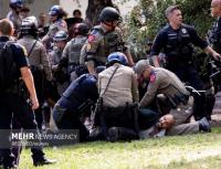 الشرطة الأميركية تفض اعتصاما لطلبة في جامعة فرجينيا