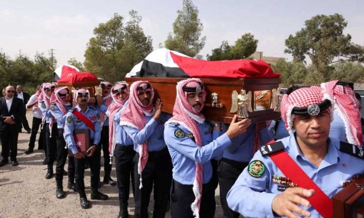وقفتان في نابلس وجنين تضامنا مع الأردن وأسر شهداء كنيسة حمود