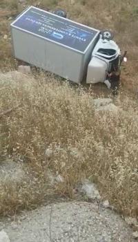 إصابة بحادث تدهور مركبة في عبدون 